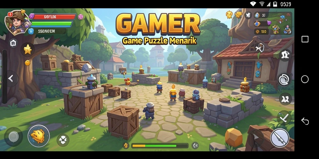 Tangkapan layar GAMERP menampilkan gameplay seru dan menantang.
