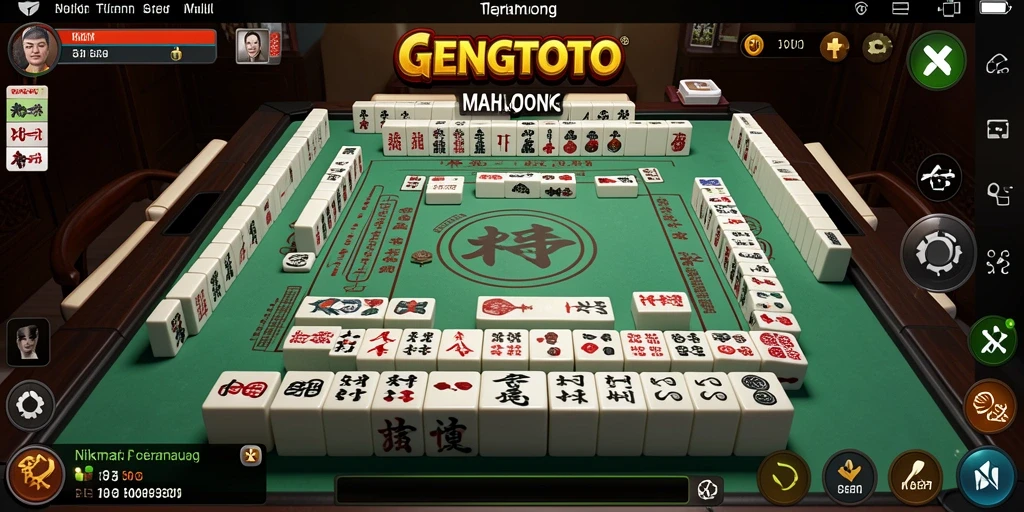 Gameplay seru GENGTOTO dengan suasana Mahjong yang mengasyikkan.