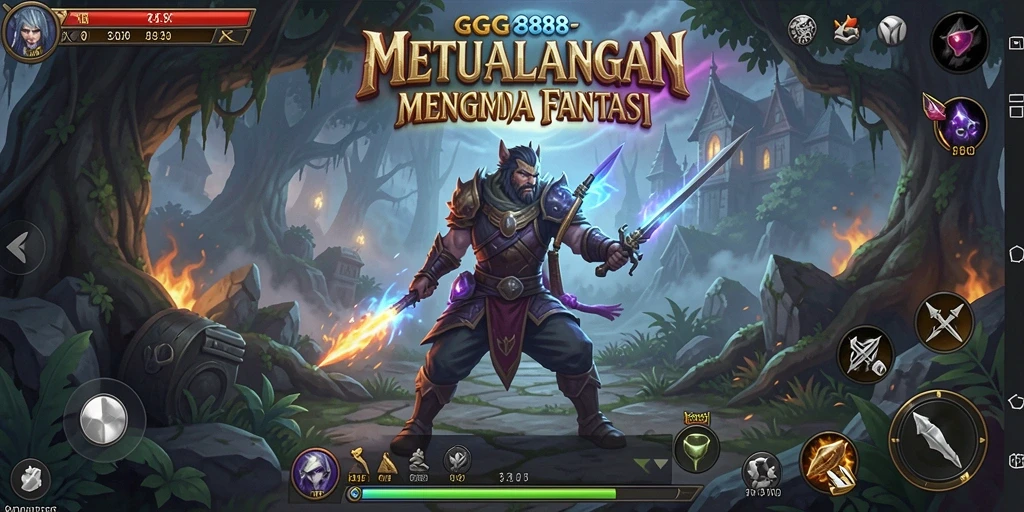 Tampilan gameplay GGG888 yang menarik dengan elemen petualangan.