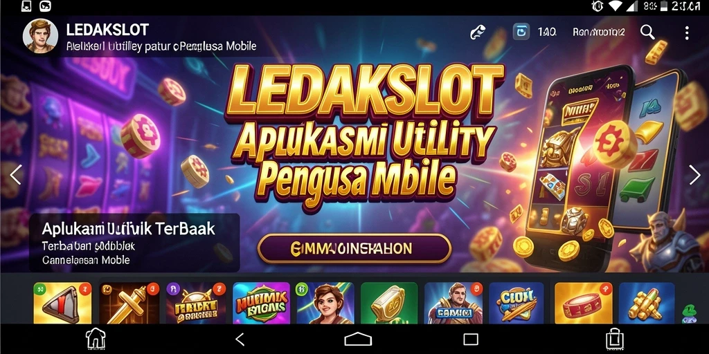 Tampilan antarmuka LEDAKSLOT yang intuitif dan user-friendly.