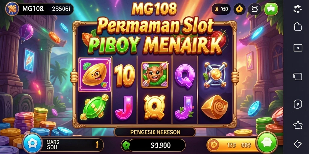 Tampilan gameplay slot yang menarik di MG108.