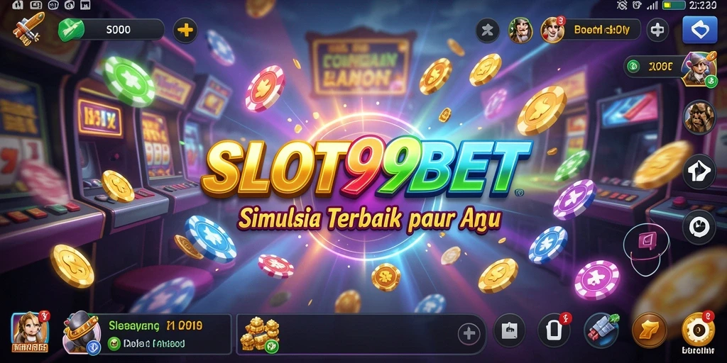 Tampilan menarik dari gameplay SLOT99BET yang mendebarkan.
